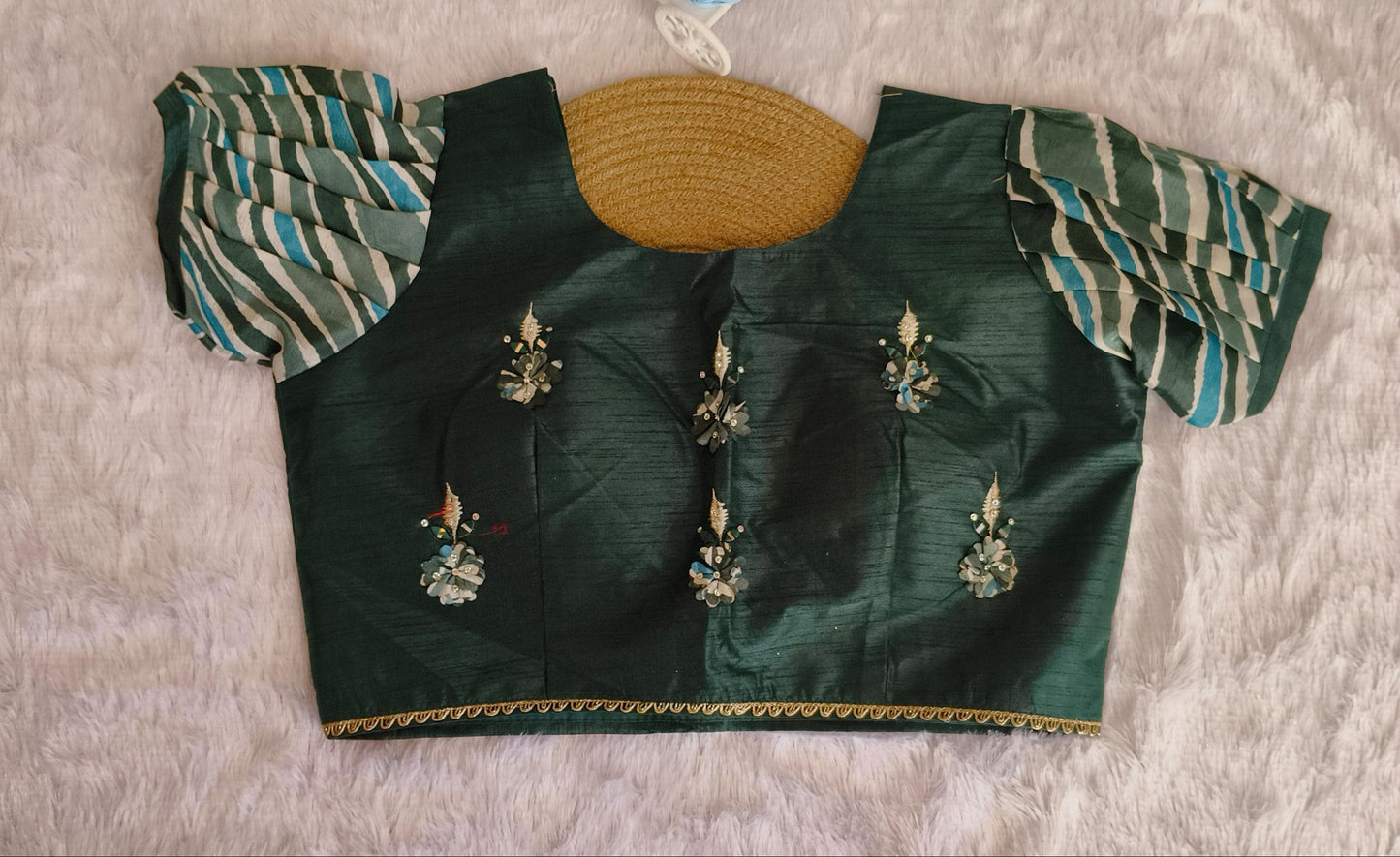 Leheriya Print Georgette Saree