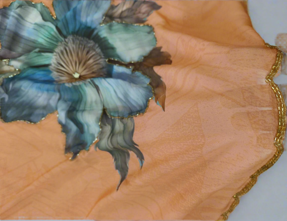 Very Soft Georgette Digital Printed Saree